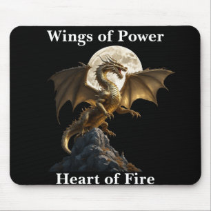 Fierce Dragon Rearing Mousepad