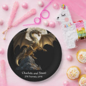 Fierce Dragon Rearing Pappteller (Party)