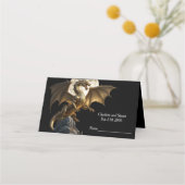 Fierce Dragon Rearing Platzkarte (Vorderseite)