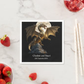 Fierce Dragon Rearing Serviette (Beispiel)