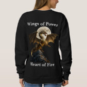 Fierce Dragon Rearing Sweatshirt (Rückseite)