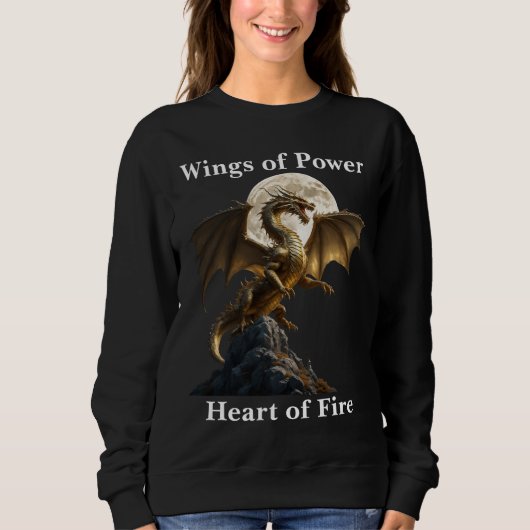 Fierce Dragon Rearing Sweatshirt (Vorderseite)