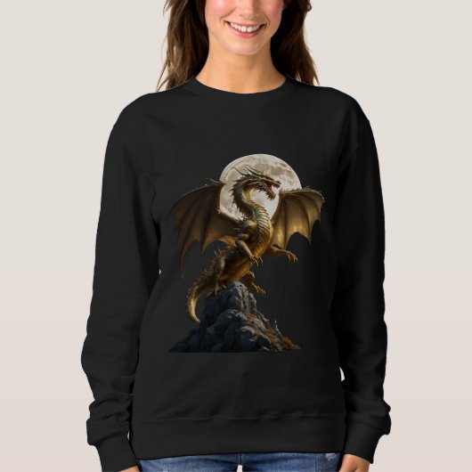 Fierce Dragon Rearing Sweatshirt (Vorderseite)
