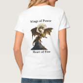 Fierce Dragon Rearing T-Shirt (Rückseite)