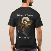 Fierce Dragon Rearing T-Shirt (Rückseite)