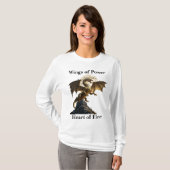 Fierce Dragon Rearing T-Shirt (Vorne ganz)