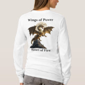 Fierce Dragon Rearing T-Shirt (Rückseite)