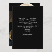 Fierce Dragon Rearing Wedding Einladung (Vorne/Hinten)