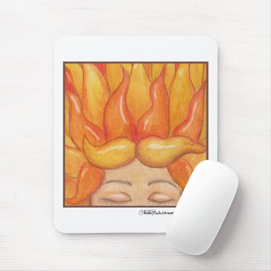 Fierce Dreamer Mousepad (Mit Mouse)