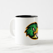 Fierce Duck Baseball Mascot Tasse (Vorderseite Links)