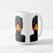 Fierce Duck - fett und auffallend Kaffeetasse (VorderseiteRechts)