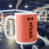 #Fierce Dumbell-Tasse Kaffeetasse