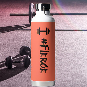 #Fierce Dumbell Wasserflasche Trinkflasche