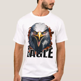 Fierce Eagle - Bold American Patriotic T-Shirt