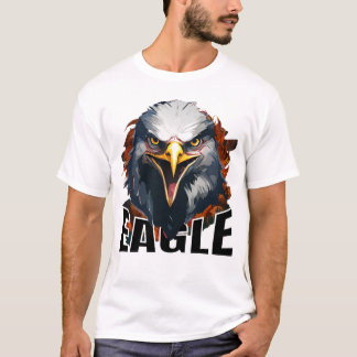 Fierce Eagle - Bold American Patriotic T-Shirt