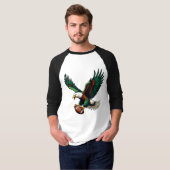 Fierce Eagle Football T-Shirt (Vorne ganz)