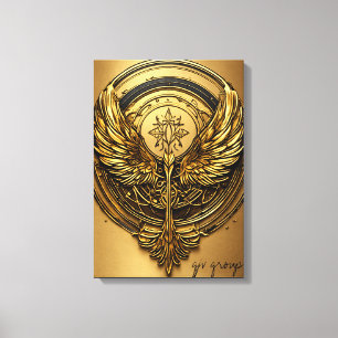 "Fierce Eagle Spirit - Bold & Majestic T - Shirt D Leinwanddruck