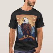 Fierce Eagle Tattoo T - Shirt - Intrizent (Vorderseite)