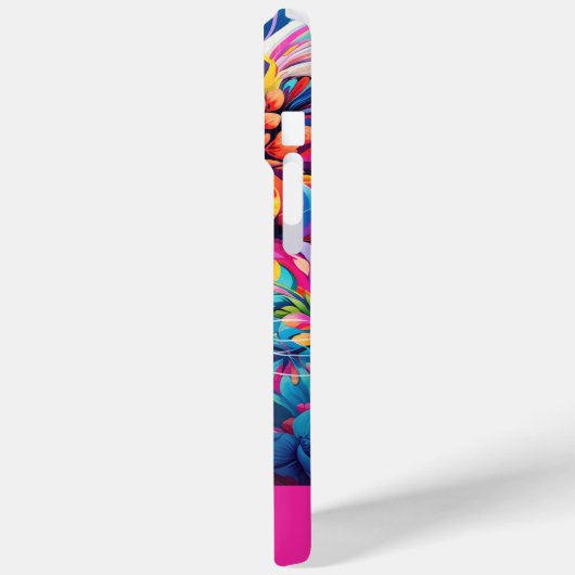 Fierce Elegante: Gewohnheitsgemäße Tigerwelt Case-Mate iPhone Hülle (Rückseite / Links)