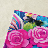 Fierce Elegante: Gewohnheitsgemäße Tigerwelt Strandtuch (Beispiel)