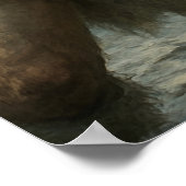 Fierce Encounter in the Arctic Poster (Ecke)