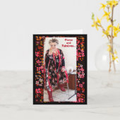 Fierce, fabelhaft, 'lil vergesslich, abgelenkt karte (Gelbe Blume)