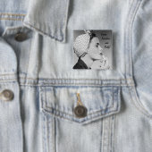 Fierce, Fabelhaft und vierzig! Button (Beispiel)