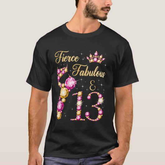 Fierce Fabulous 13 Ballet Dancer Py T-Shirt (Vorderseite)