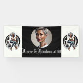 Fierce & Fabulous at 60 Banner (Horizontal)