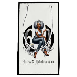 Fierce & Fabulous at 60 Kleine Geschenktüte