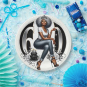 Fierce & Fabulous at 60 Pappteller (Party)