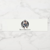 Fierce & Fabulous mit 60 Wasserflaschenetikett (Einzelnes Label)