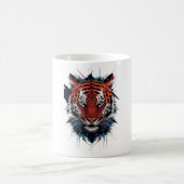 "Fierce & Fabulous" Tiger-Tasse Kaffeetasse (Mittel)