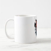 "Fierce & Fabulous" Tiger-Tasse Kaffeetasse (Links)