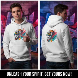 Fierce Falcon Modern Graffiti T-Shirt Hoodie