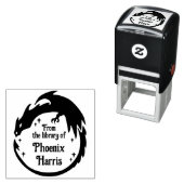 Fierce Fantasy Dragon aus der Bibliothek Permastempel (Beispiel)