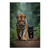 Fierce Feline Friends on the Prowl Poster (Vorderseite)