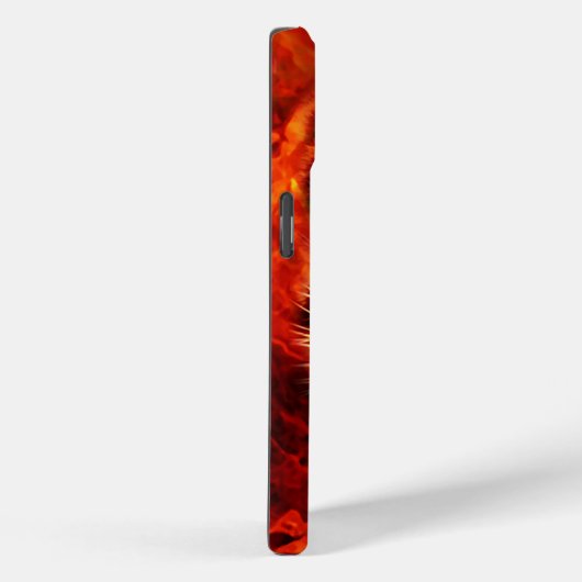 Fierce Fiery Roaring Tiger Art Case-Mate iPhone Hülle (Rückseite / Rechts)