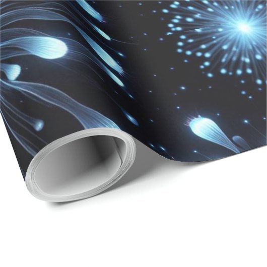 Fierce Fireworks Geschenkpapier (Rolleneckpunkt)