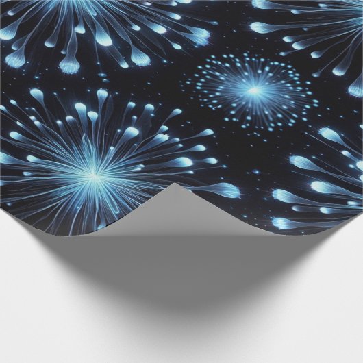 Fierce Fireworks Geschenkpapier (Ecke)