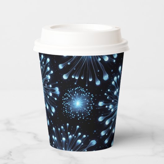 Fierce Fireworks Pappbecher (Vorderseite)