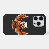 Fierce Flying Eagle iPhone 15 Pro Case Hülle (Rückseite (Horizontal))