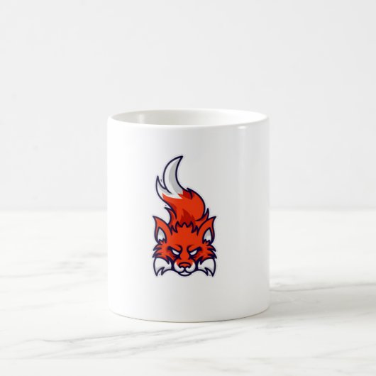 Fierce Fox - Bold & Striking Fox Kaffeetasse (Mittel)