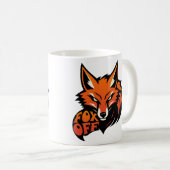 Fierce Fox Energy Kaffeetasse (VorderseiteRechts)