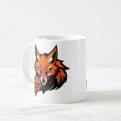 Fierce Fox Energy Kaffeetasse (Vorderseite Links)