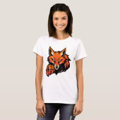 Fierce Fox Off Energy T-Shirt (Vorne ganz)