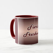 Fierce Freshmen Tasse (Vorderseite Links)