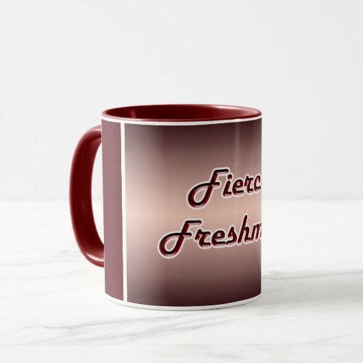 Fierce Freshmen Tasse (Vorderseite Links)