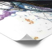 Fierce Gaze - Aquarellbilder von Stärke und Poster (Ecke)