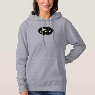 Fierce Geschenk für eine starke Frau! Gray Hoodie
